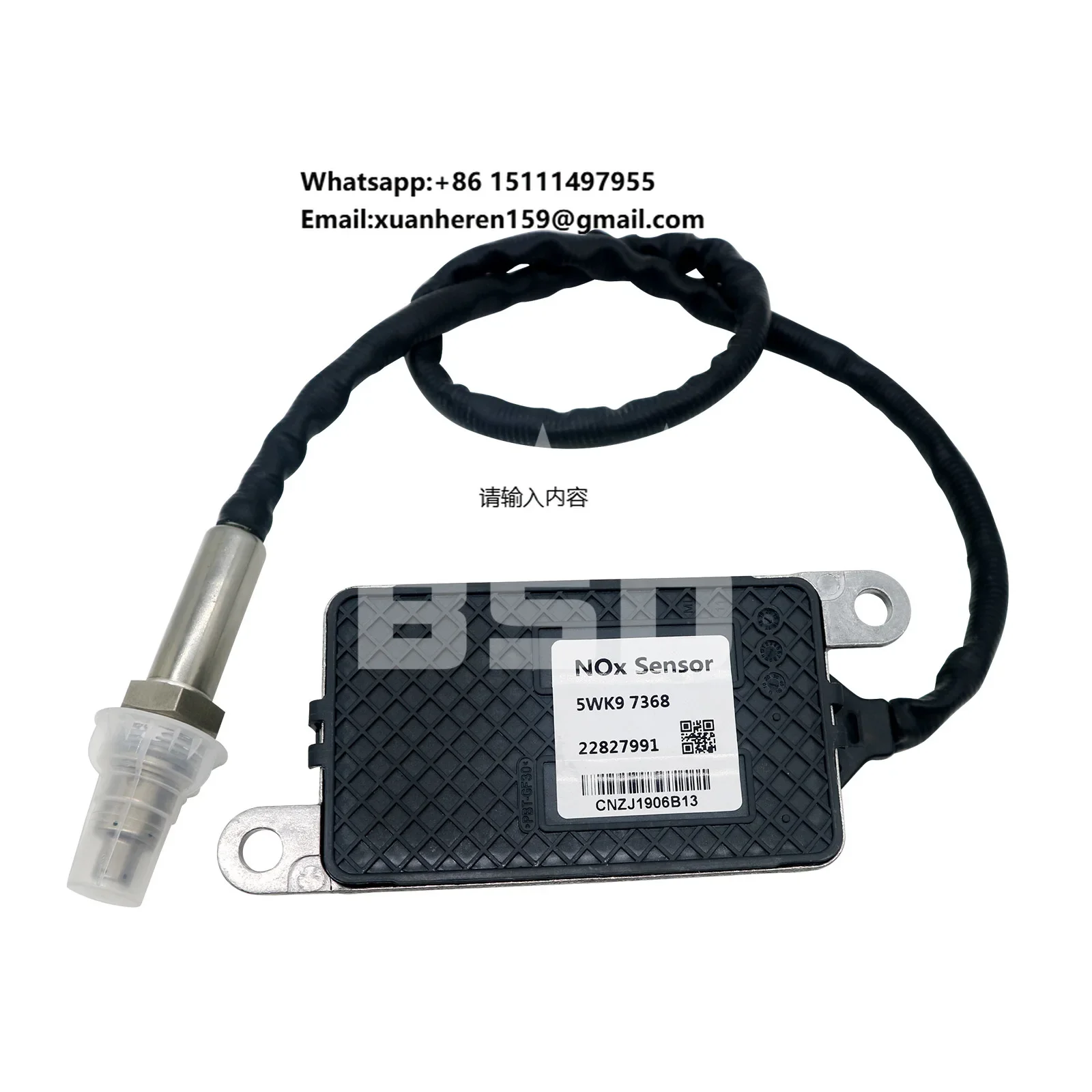 For Volvo FH FM FL Renault Vehicle Parts Auto Sensors Nitrogen Oxide Nox Sensor 5WK9 7368 22827991 5WK97368