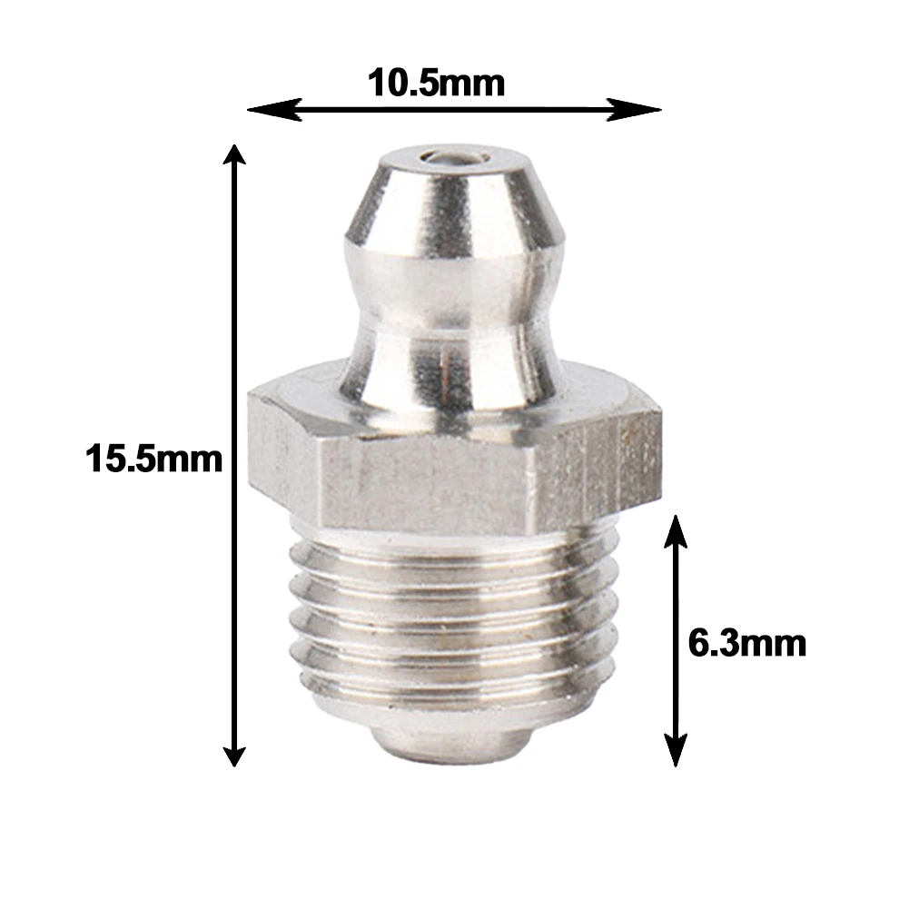 Grease Nipple Nozzle Nozzle Tip 3 Mm Easy Installation Stainless Steel Versatile Machine. High Quality Brand New