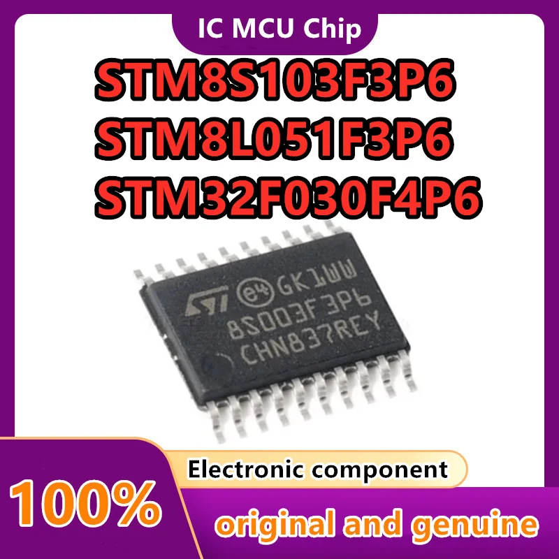 IC STM8S003F3P6 STM8S103F3P6 STM8L051F3P6 STM32F030F4P6 STM32F031F4P6 STM32F031F6P6 STM32F042F4P6 STM32F042F6P6 STM32F070F6P6