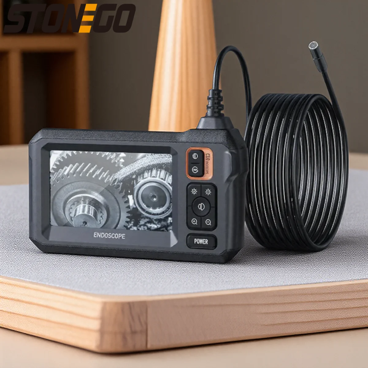 

Эндоскопическая камера 1080P HD с Wi-Fi, 43-дюймовым дисплеем, кабелем 1/5/10 м, двойной головкой, аккумулятором 2600 мАч, инструмент для осмотра электрических трубопроводов автомобилей