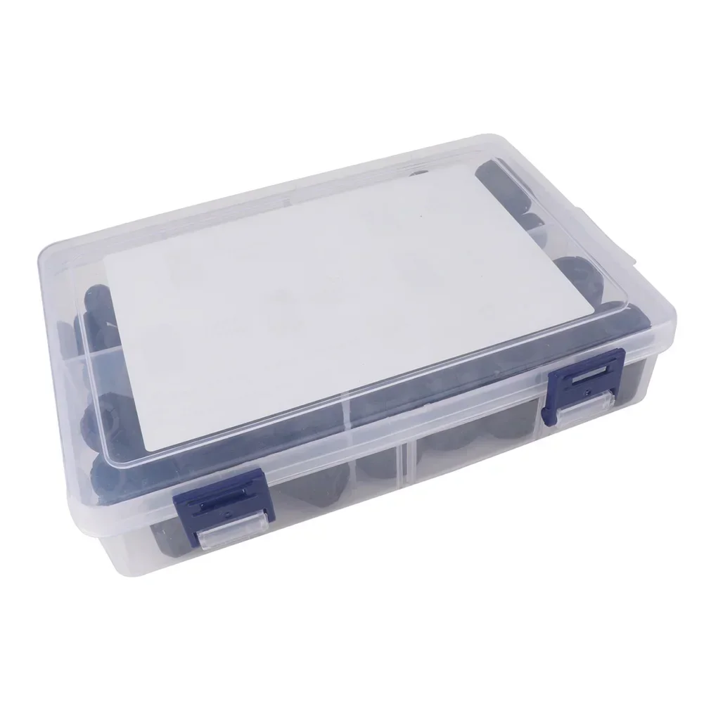 50/22 قطعة كليب على الفريت الدائري الأساسية حبة خنق RFI EMI تصفية الضوضاء القامع كابل كليب ل USB الصوت والفيديو كابل سلك الطاقة