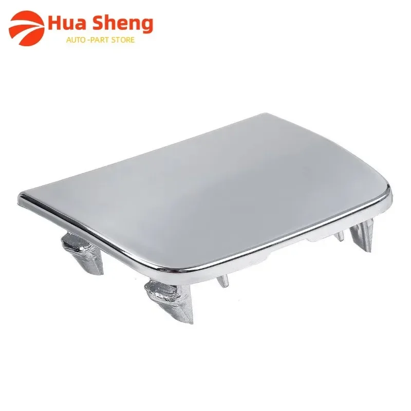 1668852323 Chrome Car Rear Bumper Tow Hook Cover Cap Towing Hole Lid Trailer Trim Cap For Benz W166 GLS GLE GL 2013-2018