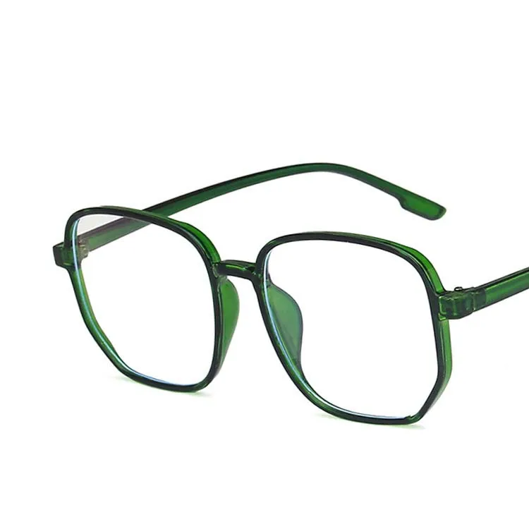 55894 trend Blau Licht Blockieren frauen Gläser Gaming Großen Rahmen TR90 Anti Ray Brillen Transparent Mode Brillen