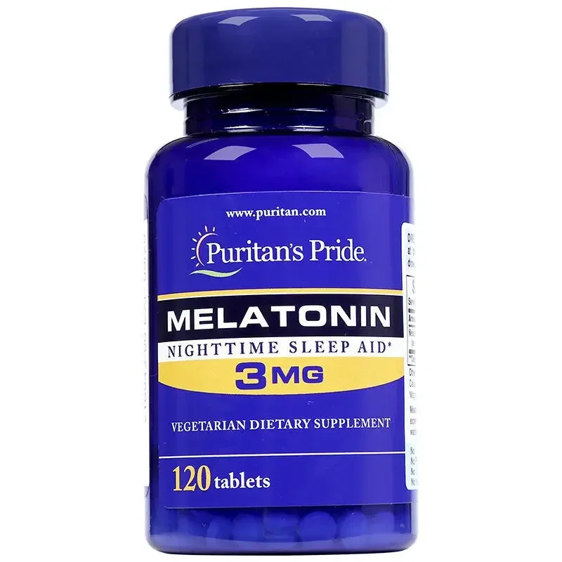 A bottle of 3 mg and 120 capsules adjust the time difference to maintain sleep quality.