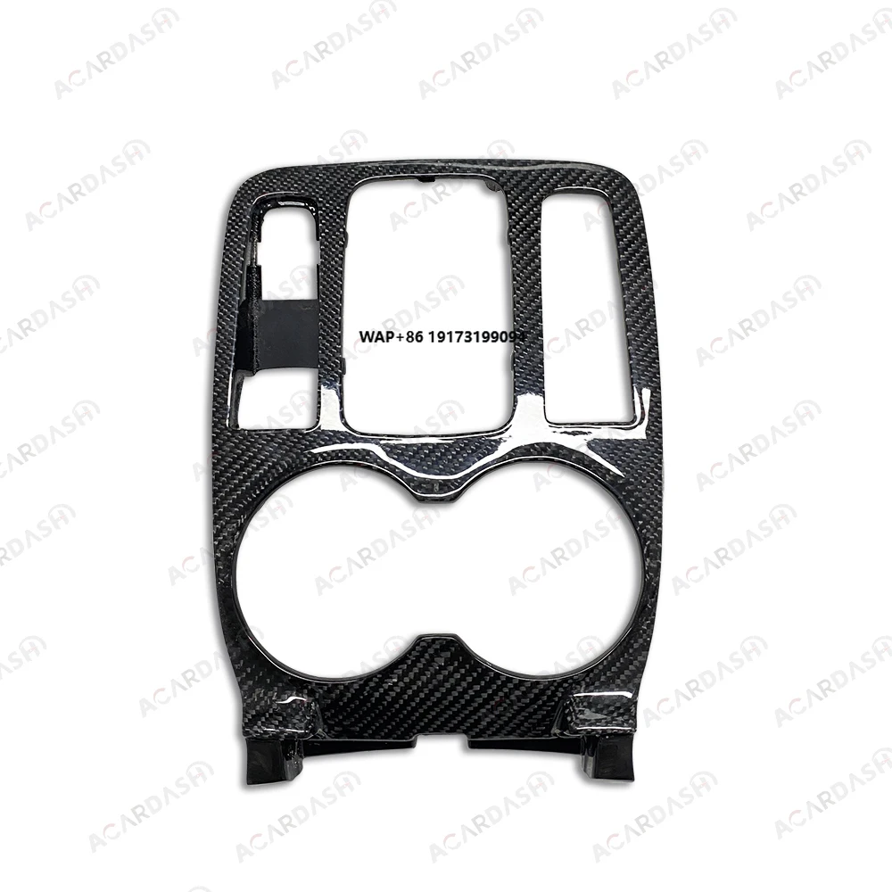 

Real Carbon Fiber Center Console Gear Surrounding Saddle Part Automotive Interior Accessories for GT/GC