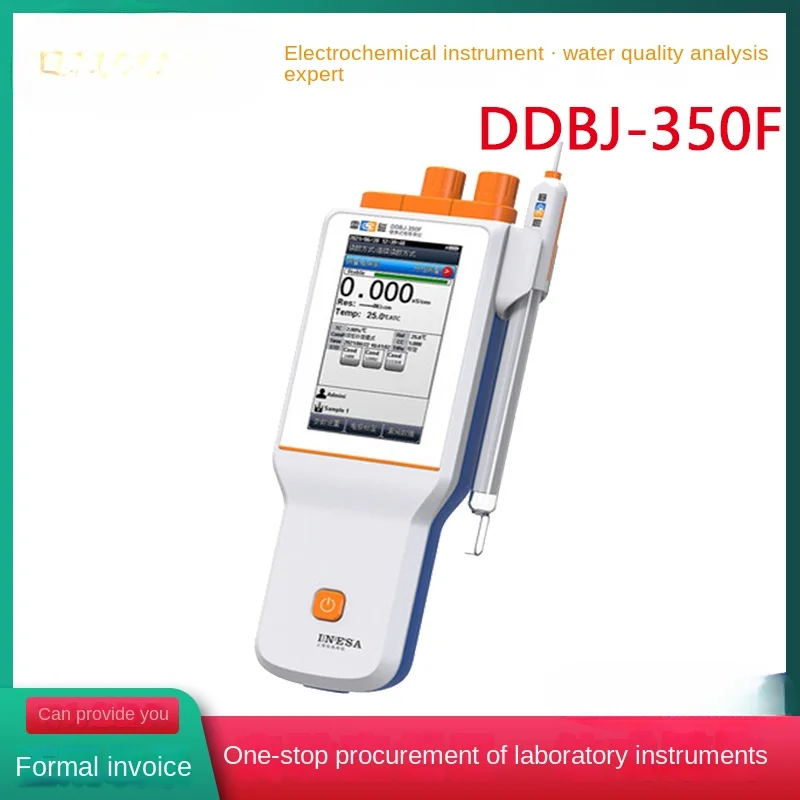 

Leici Newly Upgraded DDBJ-350F Portable Conductivity Meter Digital Resistivity Tester