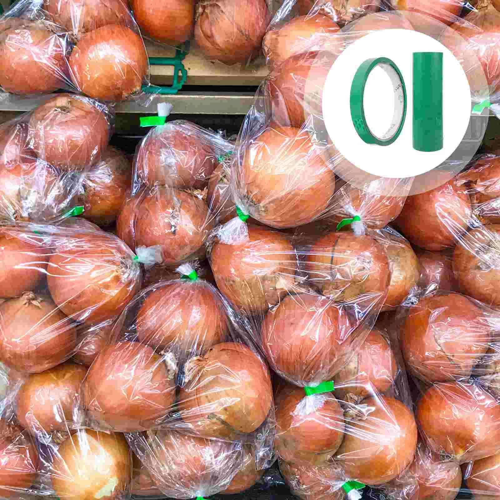 24 Rolls Package Bags Knotting Machine Tape Packing Sealing Tapes Packaging for Adhesive Refills Colored Green