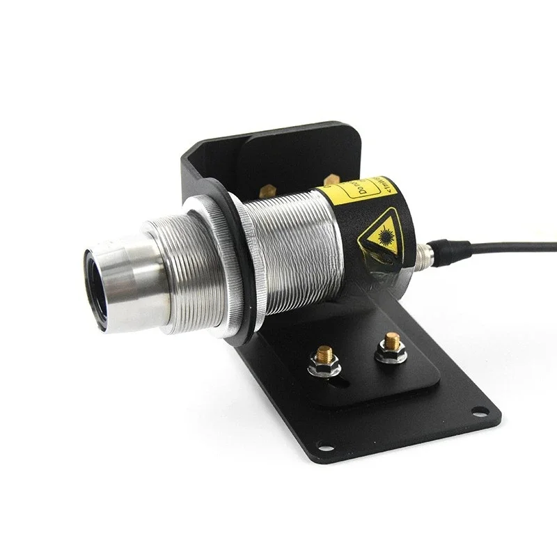 Dual colorimetric infrared thermo meter is an in-line temperature sensor probe that is non-contact