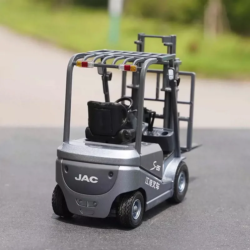 Diecast 1:25 JAC Electric Forklift S-25 Alloy JAC S25 Forklift Truck Model Toy Collectible