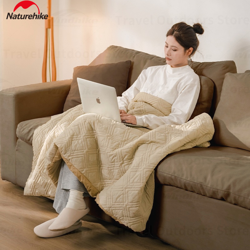 Naturehike Winter Outdoor Heating Blanket Electric Ultralight Keep Warm Whawl Wearable Cloak Coat USB Electric Heating Quilt