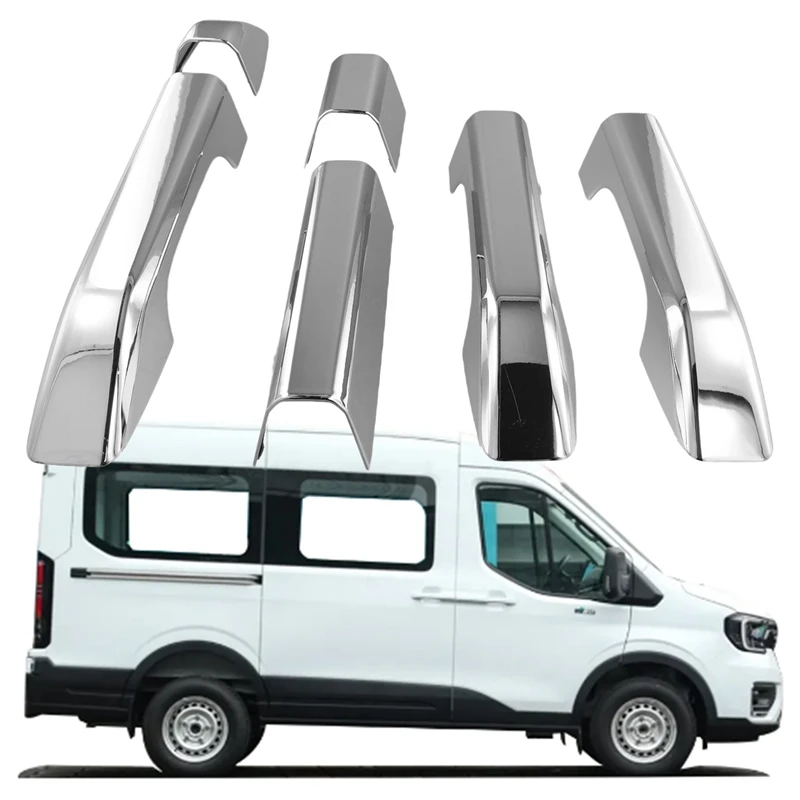 Exterior Door Handles Cover For Ford Transit T8 2023 2024 Outside Door Handles Trim