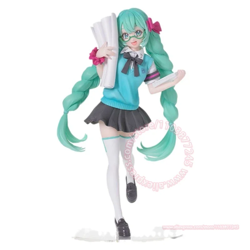 バンダイ-初音ミクフィギュアモデル,素敵なオーナメント,周辺機器,アニメーション周辺機器,18周年,ハンドギフト,本物