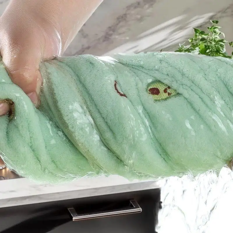 30x30 سنتيمتر الكرتون الصغيرة التطريز القطن الخالص المنزلية لينة غير الوبر الحمام الكبار الوجه منشفة اليد #1