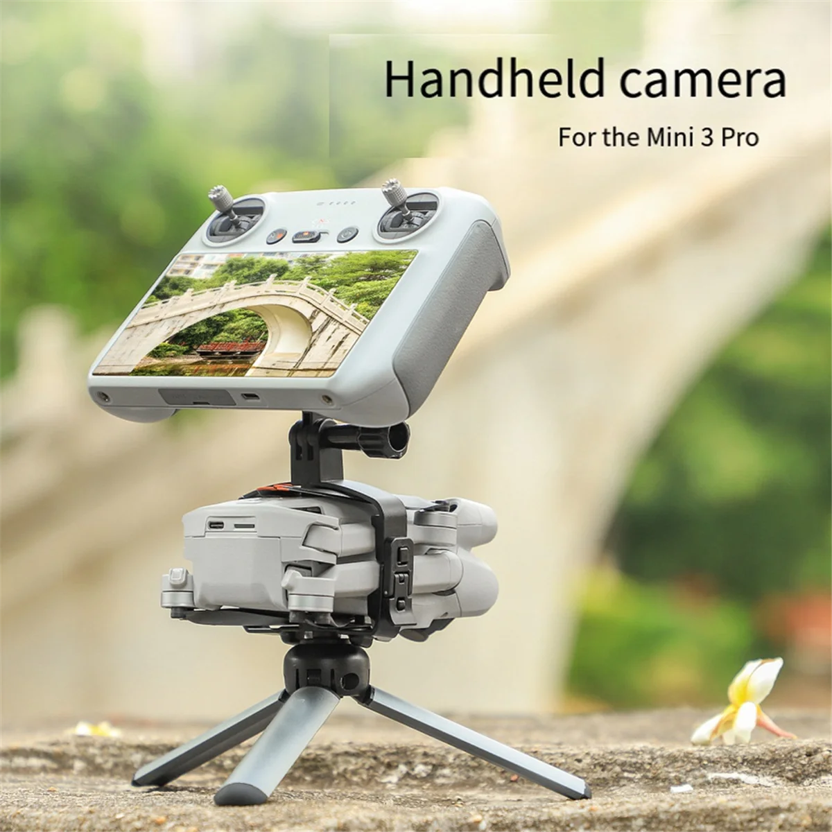 Photography Device Drone Accessories Device Remote Control Handheld Stand Camera for Mini 3 Pro(DJI RC)