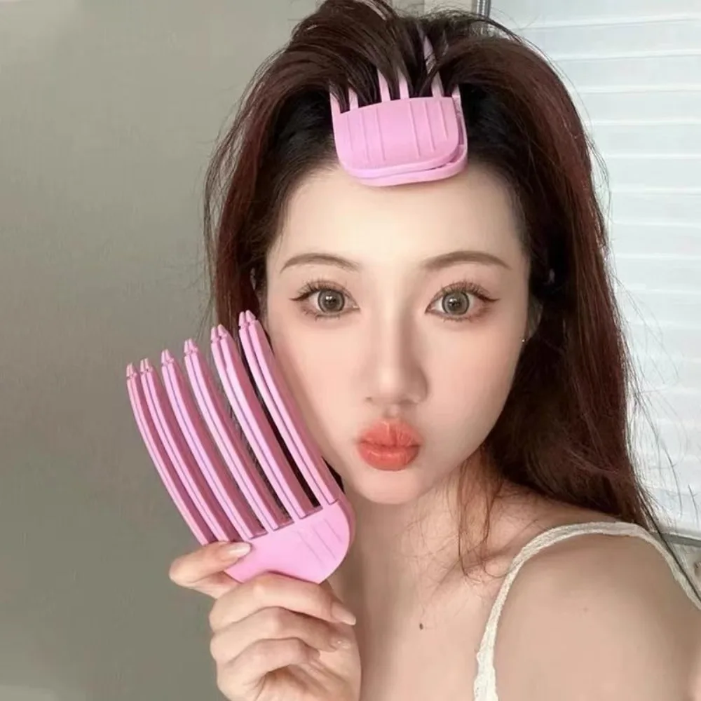 1 Set Comb Design Top Hair Pad Anti-slip High Cranial Heightened Invisible Hair Pin Decorative Hair Barrette Styling Tool