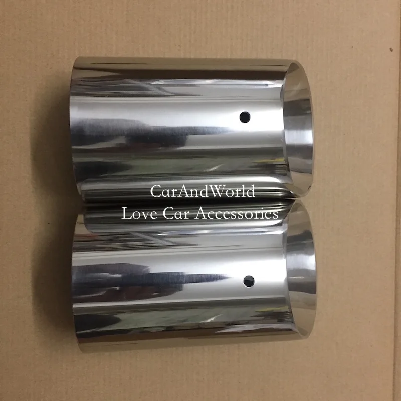 لمازدا 3 6 CX-3 CX-4 CX-5 CX-8 CX-9 أنابيب طرفية السيارات العادم الخمار تلميح الزخارف الخارجي الفولاذ المقاوم للصدأ سيارة-اكسسوارات التصميم #4