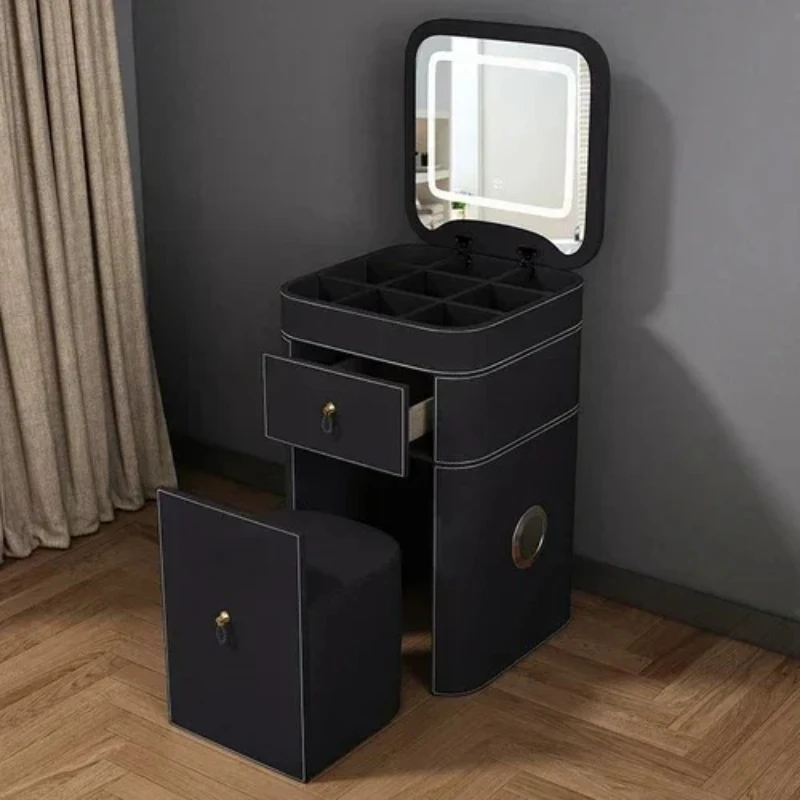 

Makeup Storage Dressing Table Drawer Modern Stool Luxury Dressing Table Mirror Nordic Tocador Maquillaje Hotel Furniture