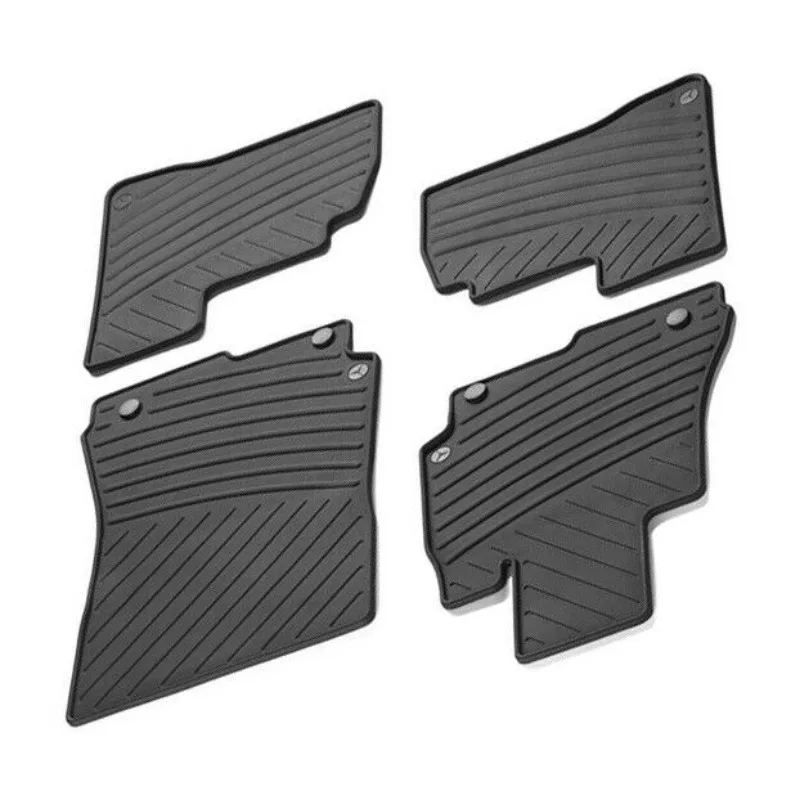 Genuine Front & Rear All Season Black Floor Mats Set For Mercedes W221 S-Class United States