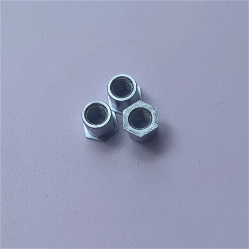 SO-M3 Press-fit Standoffs Hex Rivet Nut Thru-hole Spacer Threaded Self Clinching Feigned Crimped Sheet Metal Panels Carbon Steel