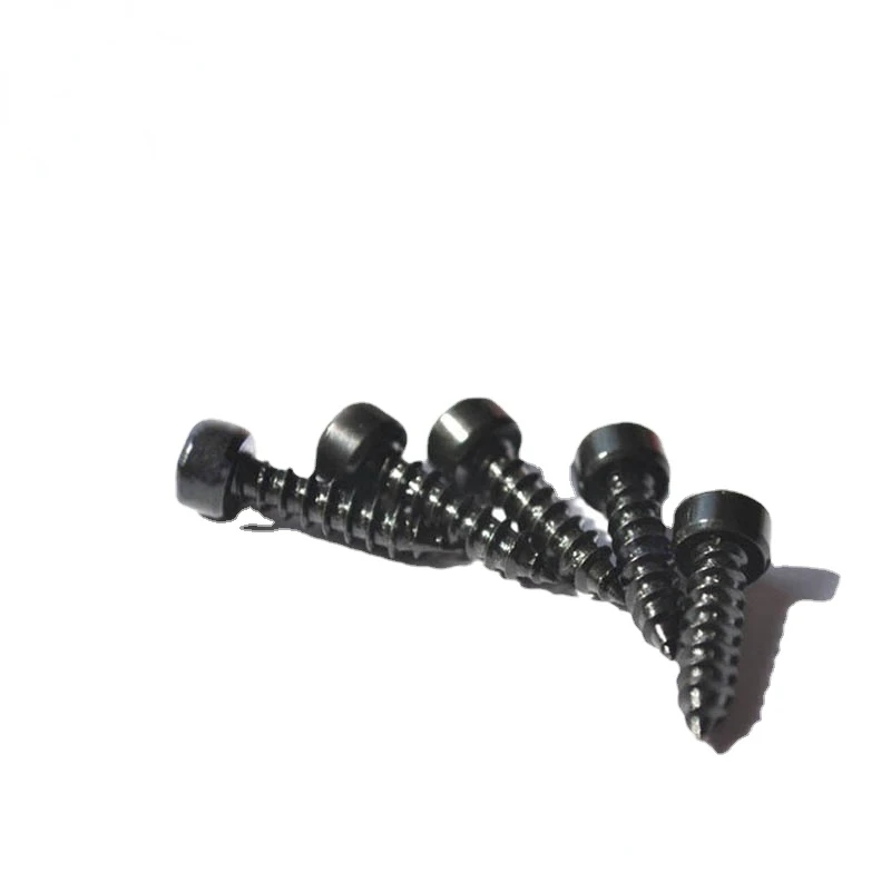 Black Oxide M2.6 x 5 6 8 10 12 14 16mm Allen Hex Socket Cap Head Screw Self Tapping Screws Grade 8.8