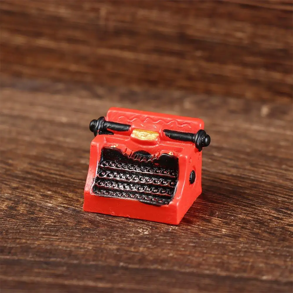 

Home Decoration Retro Nostalgic Figurine Mini Doll Houses Figure Camera Miniatures Model Resin Retro