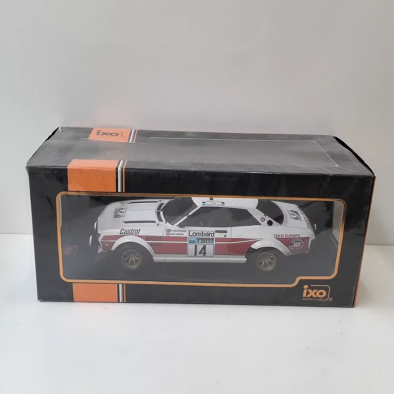 IXO 1:18 Scale Celica 2000 GT RA21 RAC #14 1977 Alloy Car Model Static Collection Decorated Holiday Gifts Toys Souvenir Gift