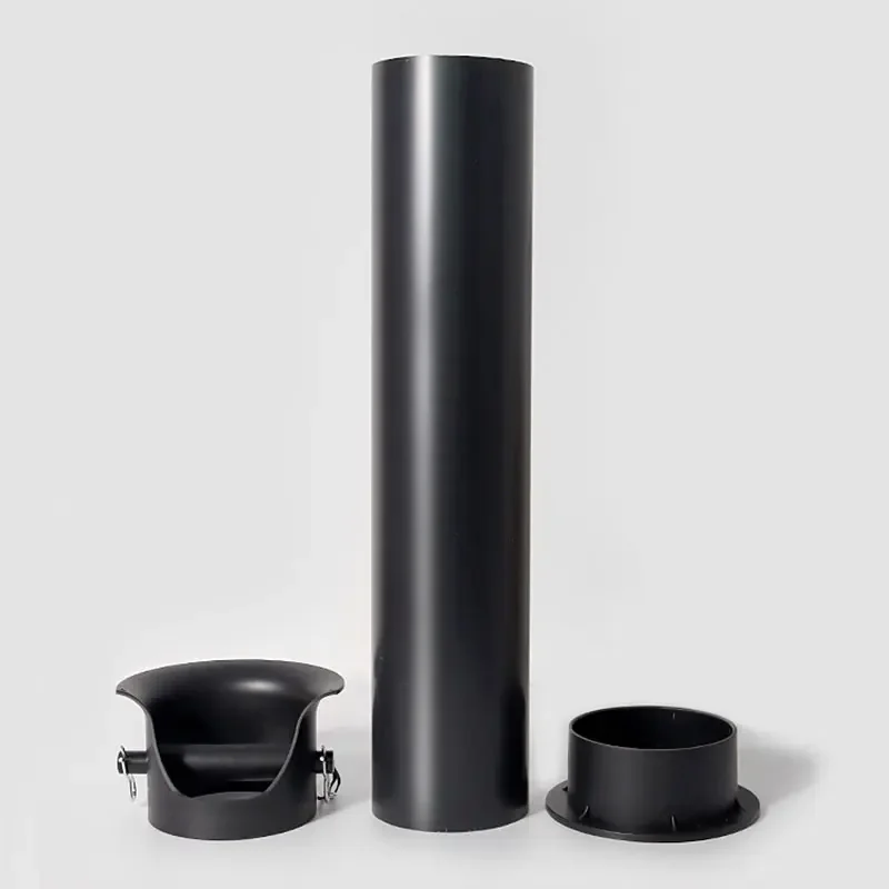 Barile di scorie ad alta capacità per caffè, bar commerciale, barile di scorie in polvere di plastica, scatola di scorie che bussa, apparecchi di supporto