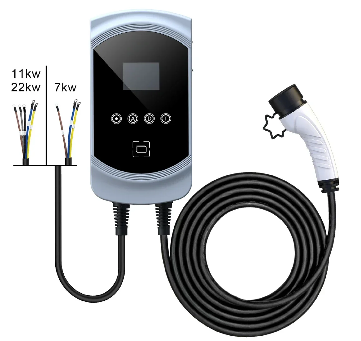 

Наружное непромокаемое приложение Bluetooth, карта, новый энергетический настенный электромобиль, бытовая куча для быстрой зарядки с экраном