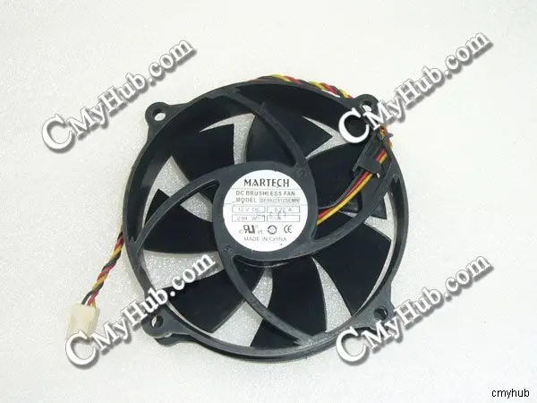 For MARTECH DF0922512SEMN DC12V 0.22A 2.64W -A 9525 95X95X25MM 3pin Cooling Fan DF0922512SEMN