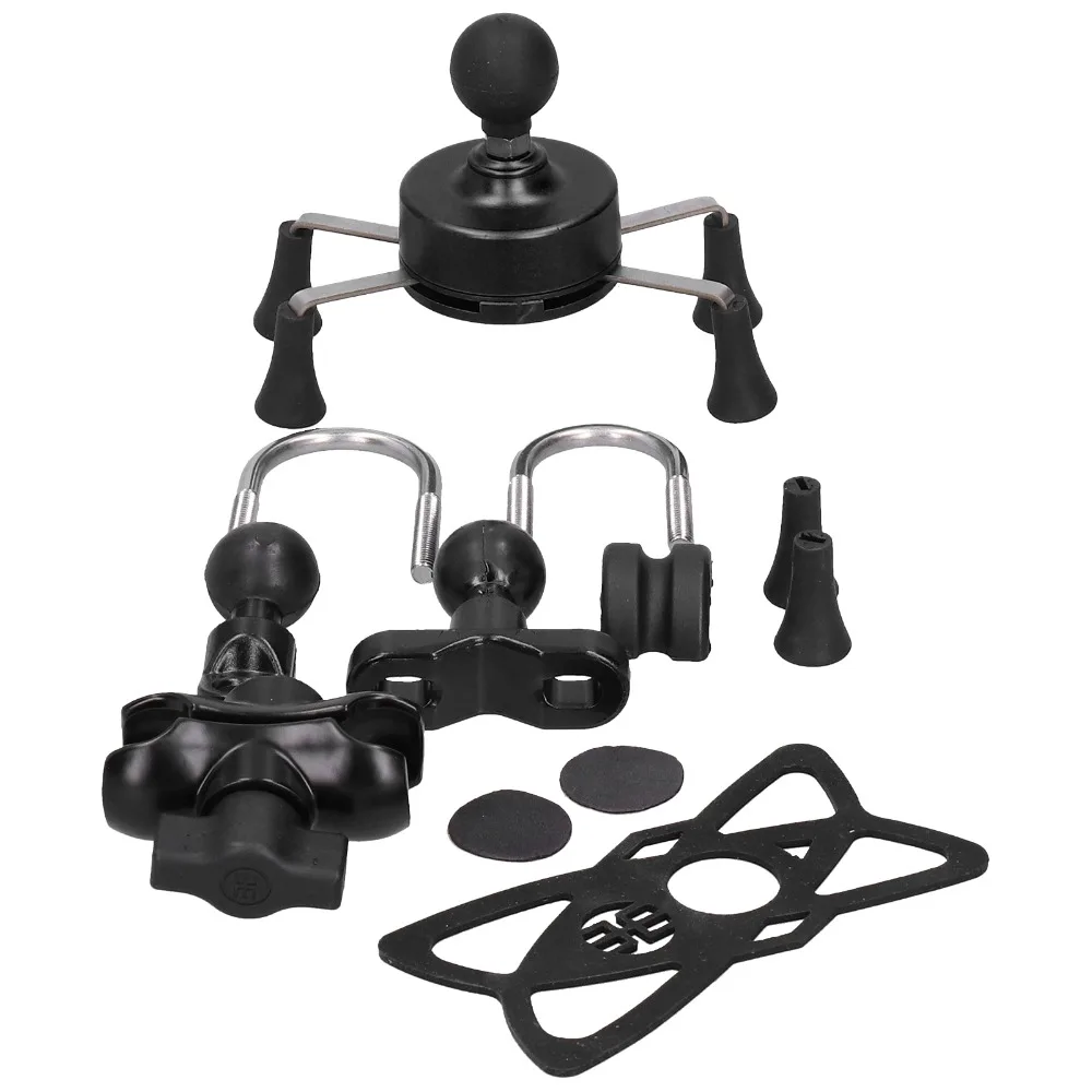 

4 inches to 6.5 inches Mobile Phone Holder Black Holder Mount Handlebar Modification Modification Kit for IOS 7 8 SE X XS Xr