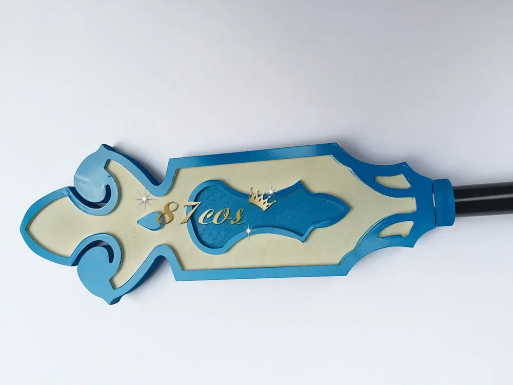 Mikleo Long Staff 소품 Tales of Zestiria 코스프레 소품 할로윈 크리스마스 멋진 파티 의상 액세서리