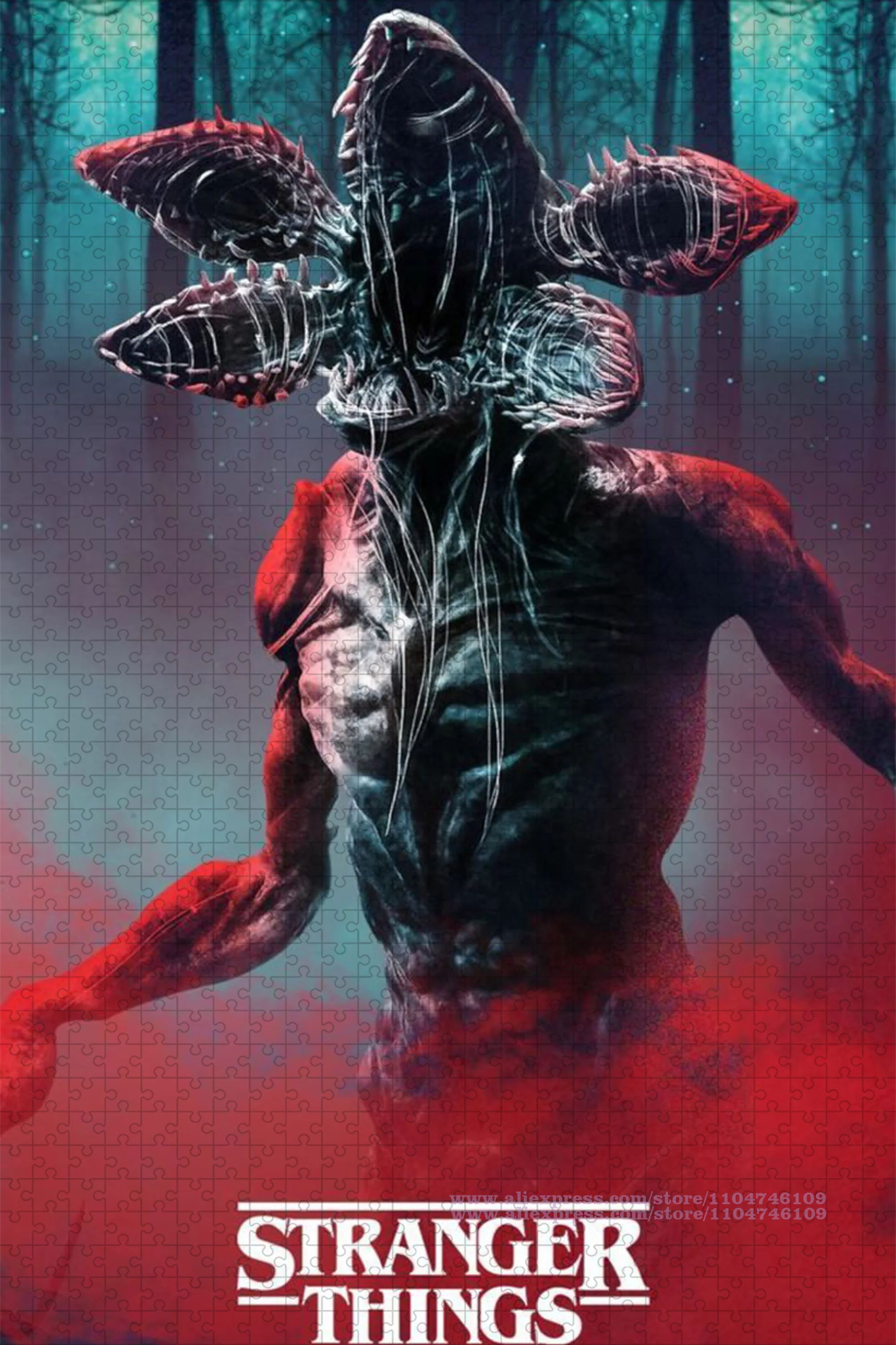 Fremde Dinge Puzzle 108/200/300/500/1000/1500 Teile Intelligenz Puzzles Weihnachten/Geburtstagsgeschenk mit gedruckter Box