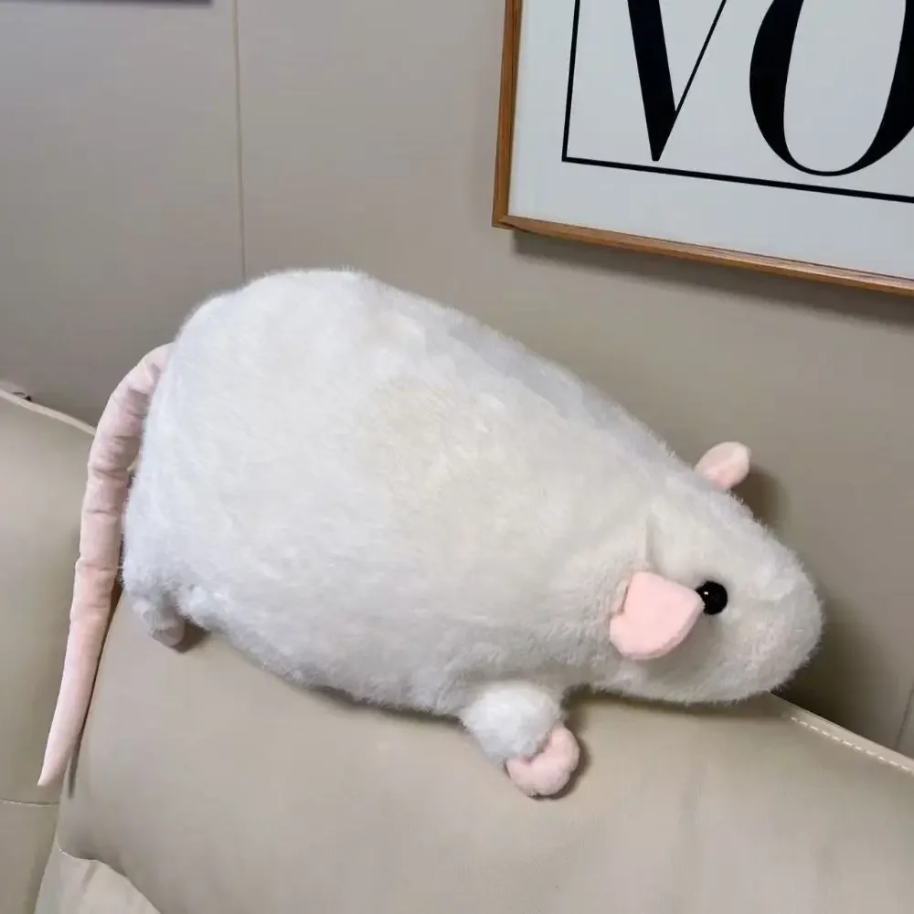 لطيف 35/50 سنتيمتر دمية الماوس أفخم المتضخم زهرة فرع الفئران دمية الكرتون لينة الحيوان الشكل الاطفال هدية عيد ميلاد #3