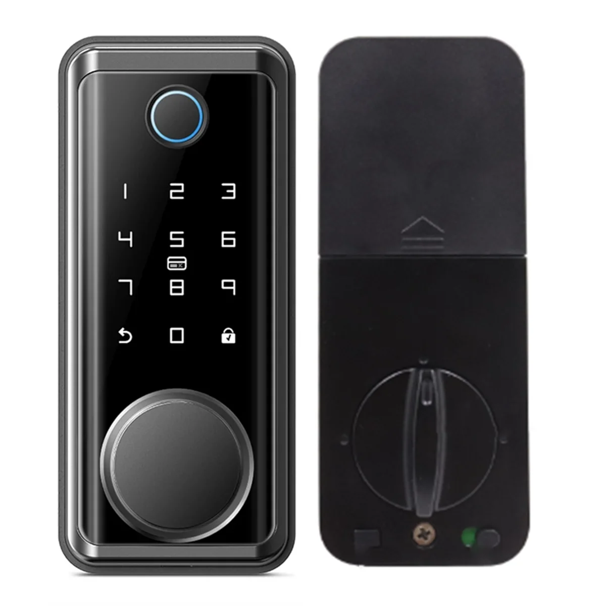 Electronic Door Lock for Tuya Lock with Deadbolt Lock Fingerprint Lock Keyless Entry with SmartLife App Remote Unlock