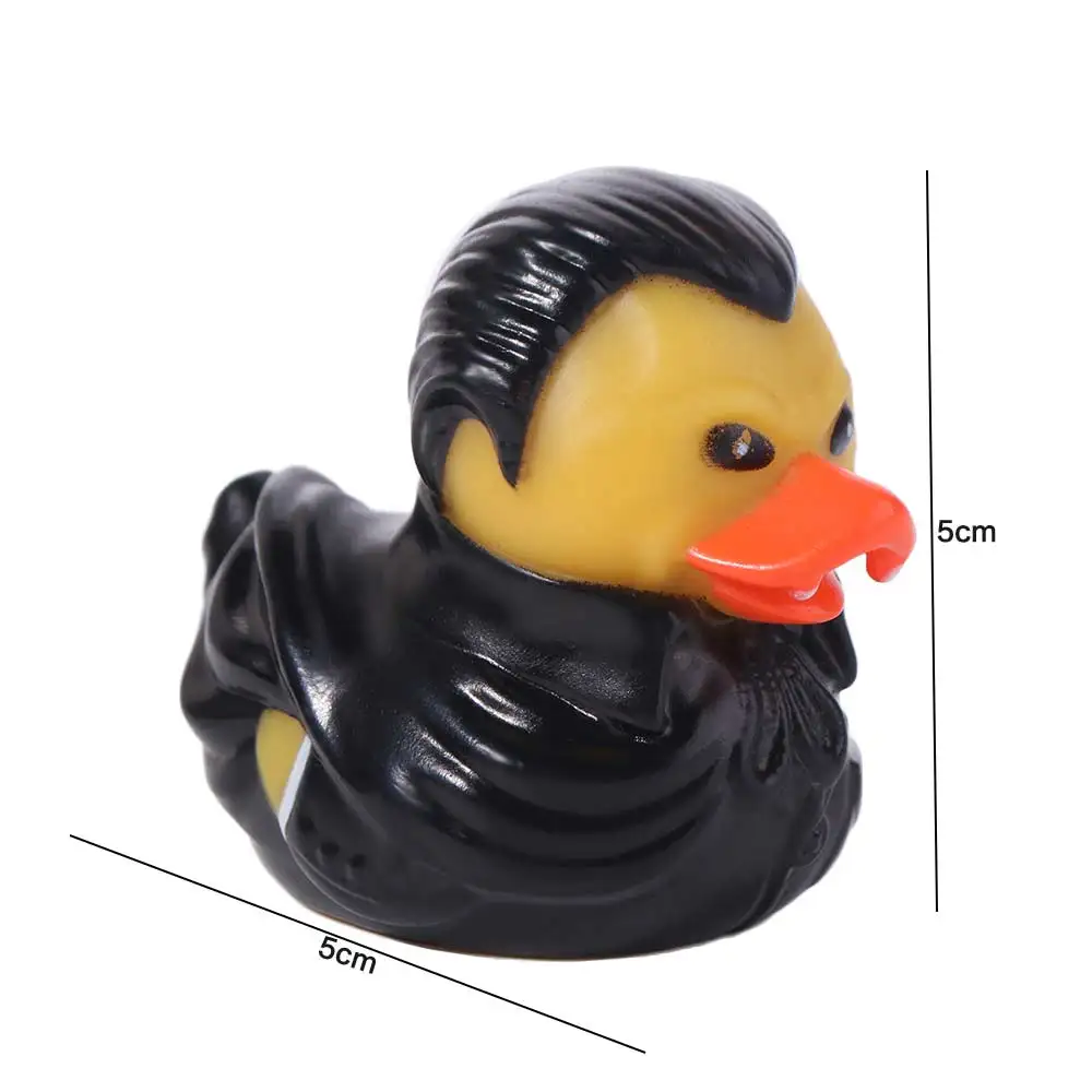 

Cartoon Characters Halloween Series Duck Bath Toys Tub Pool Duck Water Ducking Floater 2 Inches Rubber Duck Toys