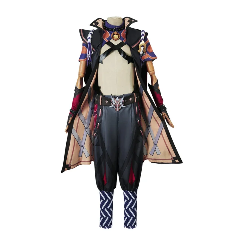 Arataki Itto Cosplay Game Cosplay Uniform Costume Anime Halloween Carnival Party Clothes