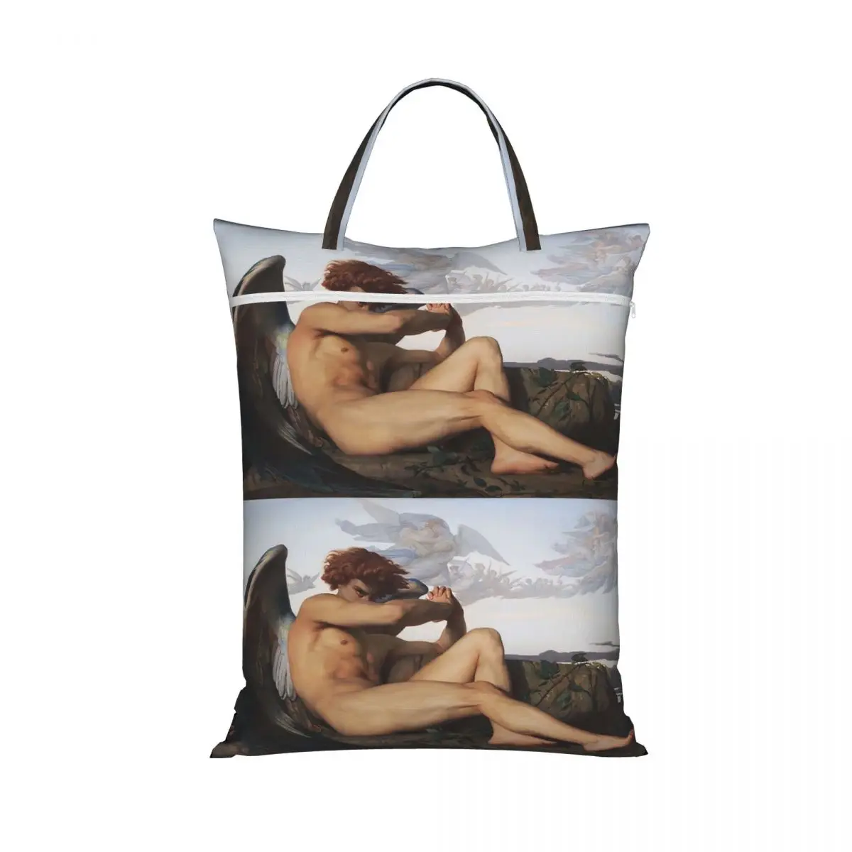 Fallen Angel By Alexandre Cabanel Laundry Collector Foldable Laundry Basket Home Organizer Washing Basket Home Organizer