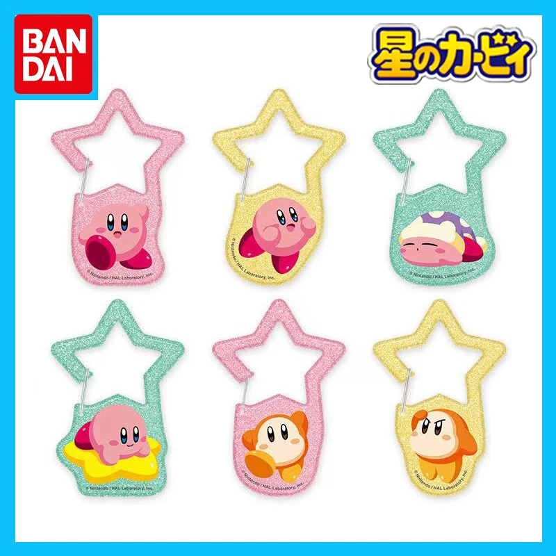 

Bandai Original Kirby Anime Figure Kirby Acrylic Pendant CANDY TOY Action Figure Toys for Boys Girls Kids Gift