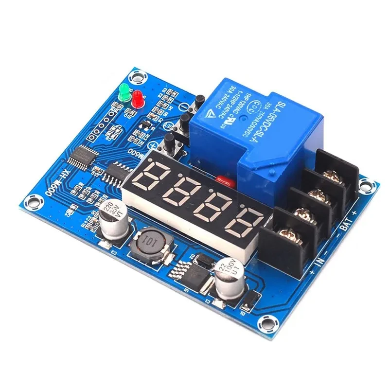 XH-M600 12v 24v 48v 30A battery charger protection switch battery charging control module overcharge protection board