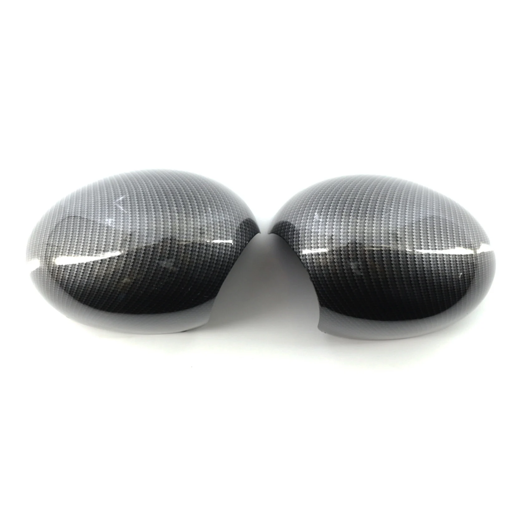 2PCS Door Side Wing Mirror Cover Rearview Mirror Cover For-BMW Mini R55 R56 R57 51162754913 51162754914