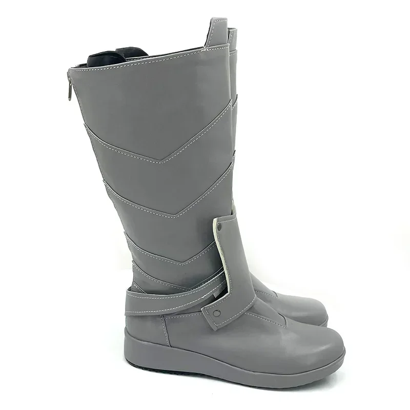 Gioco anime Scarpe cosplay Kaiju No. 8 Stivali Kafka Hibino Accessori per costumi da festa di Halloween realizzati su misura