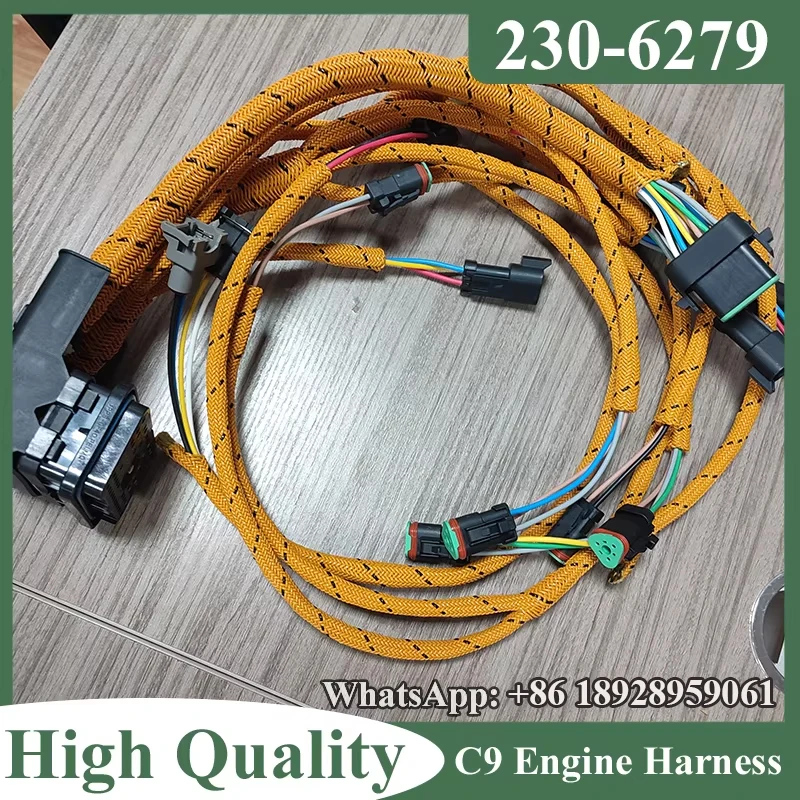 C9 Engine Wiring Harness 230-6279 2306279 For Caterpillar 330C E330C Excavator Parts Engine harness