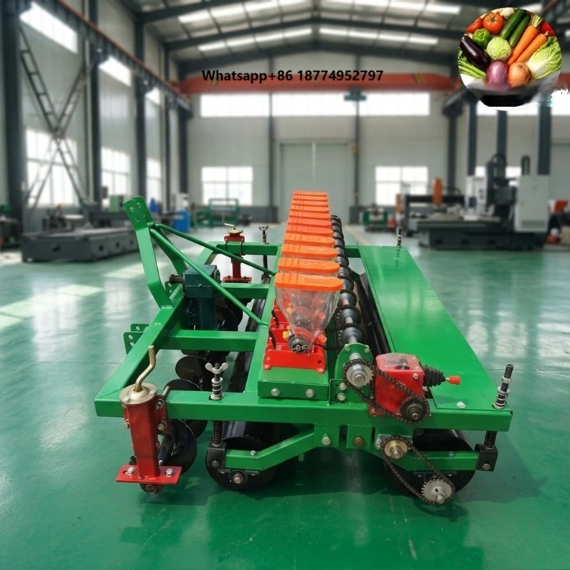 Rape Seed Planter 12 Rows 50-70HP 3 Point Hitch Steel Frame 150mm Row Spacing 5-7 km/h Working Speed
