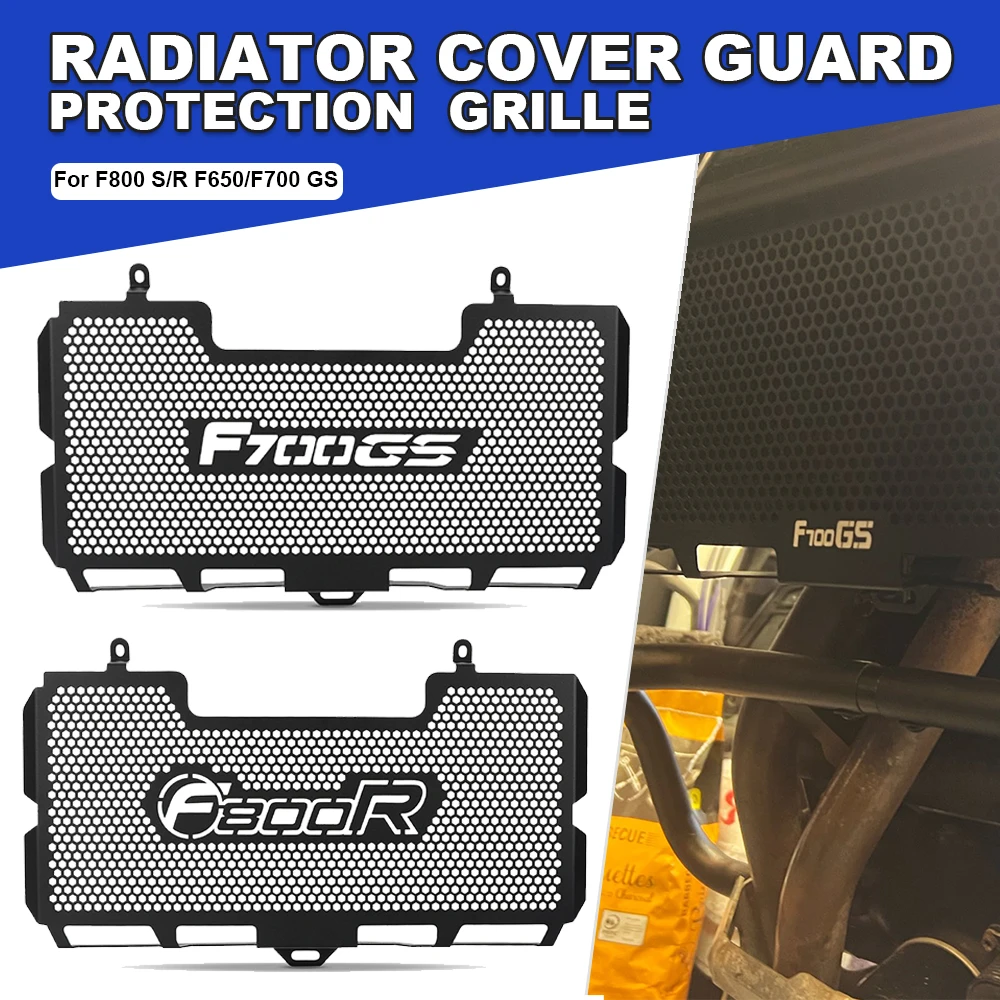 

For BMW F800R F800S F650GS F700GS 2008-2018 Motorcycle Radiator Guard Cover Protector Cooler Protection F800 S/R F650/F700 GS