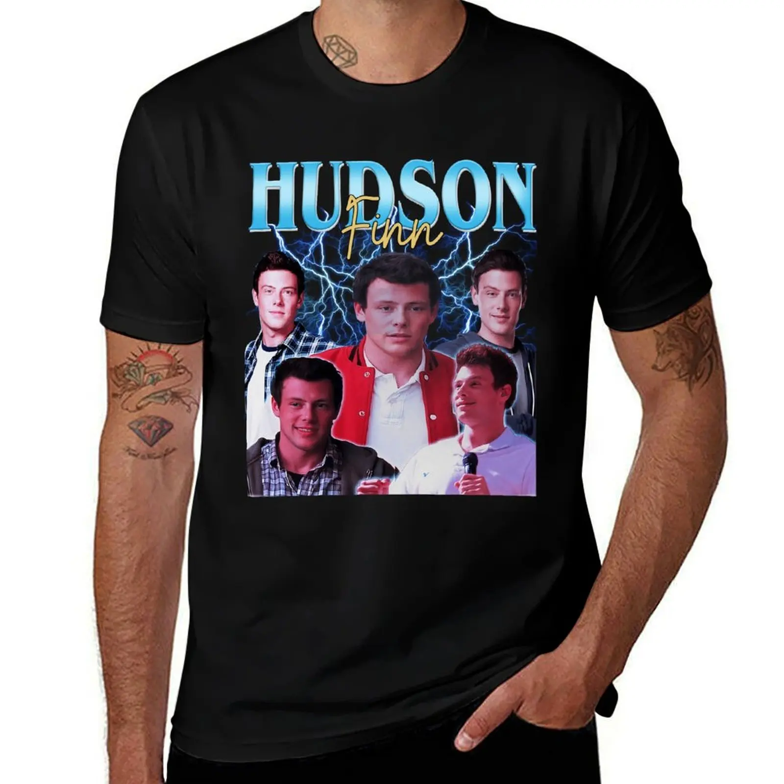 Glee Hudson T-Shirt Lightweight Casual Summer T-Shirt