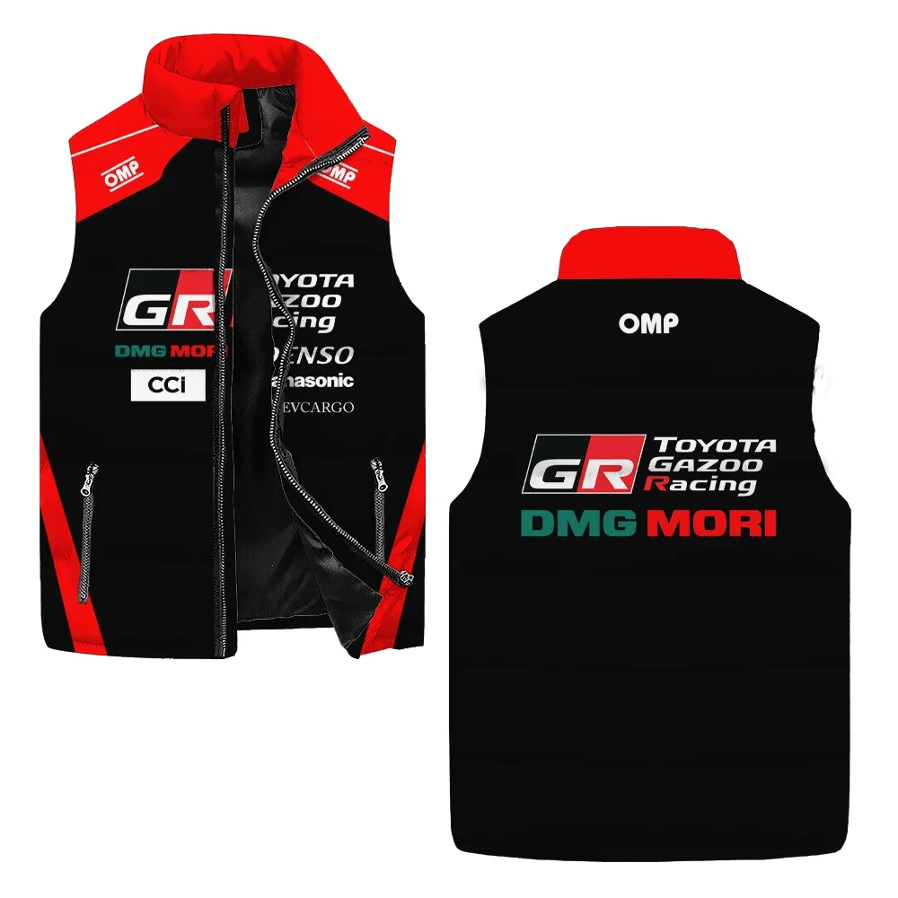 New Toyota GR Gazoo Racing Suit WEC Vest Jacket Unisex Waterproof Jacket Clari Racing Spring and Autumn Hooded Jacket with Zippe - Image 4