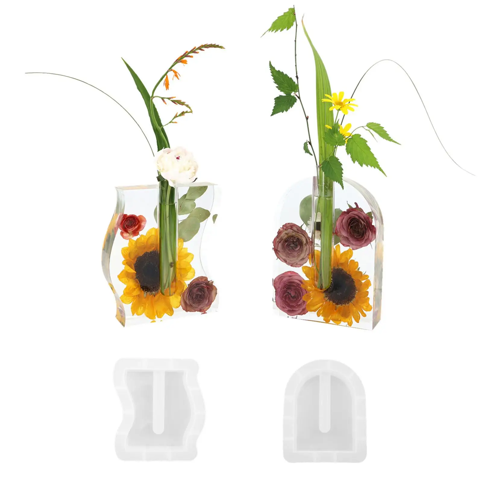 

Resin Casting Personalized Vase Silicone Epoxy for Plants Flowers