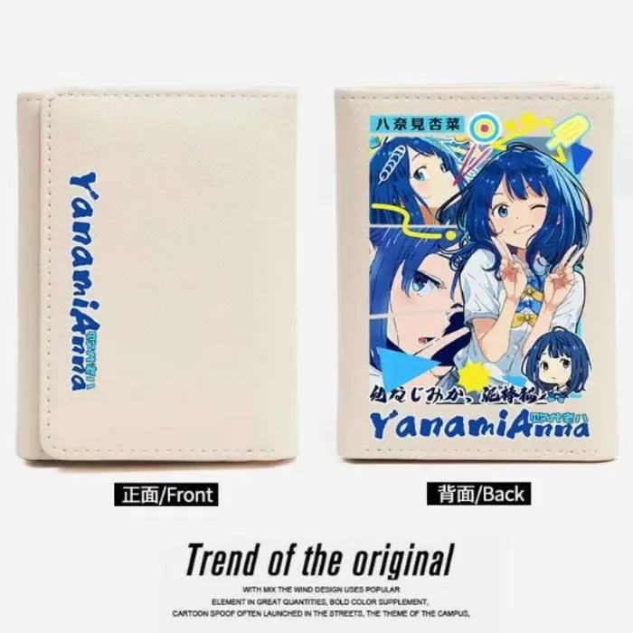 

Anime Too Many Losing Heroines PU Fashion Wallets Purse Card Coin Hasp Money Bag Cosplay Gift B1862 Anime