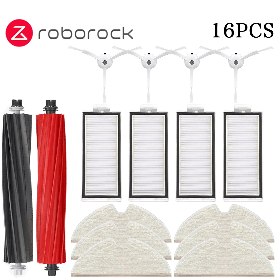 Roborock Q8 Max Q8 Max Plus Q8 Max+ Q5 Pro Q5 Pro Plus Ersatzteile Zubehör Hauptseitenbürste Hepa-Filter Mopp Staubbeutel