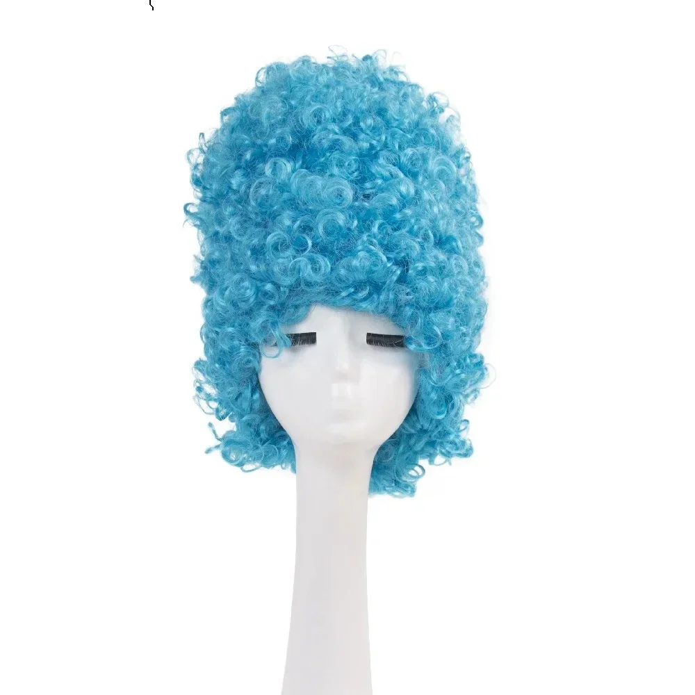 Marge Simpson Cosplay Wig Anime Women Blue Synthetic Wig Halloween Cosplay Heightened Wig Props Party Supplies Accessories Gift